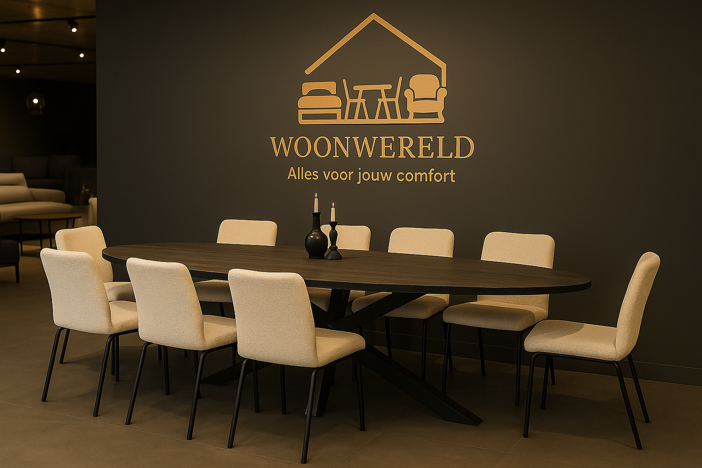 Eettafel ovaal Menta